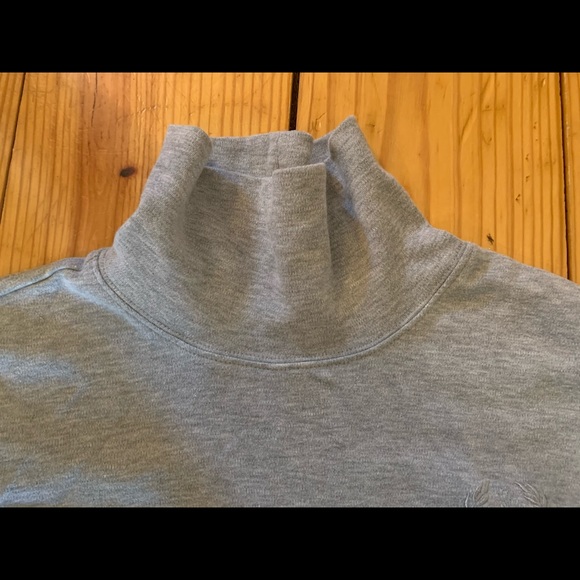 Blair- Womens gray turtleneck blouse- Size: XL - Picture 2 of 8